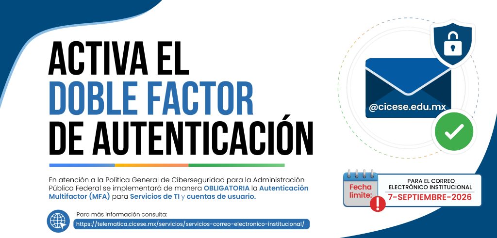 Activa el doble factor de autenticación